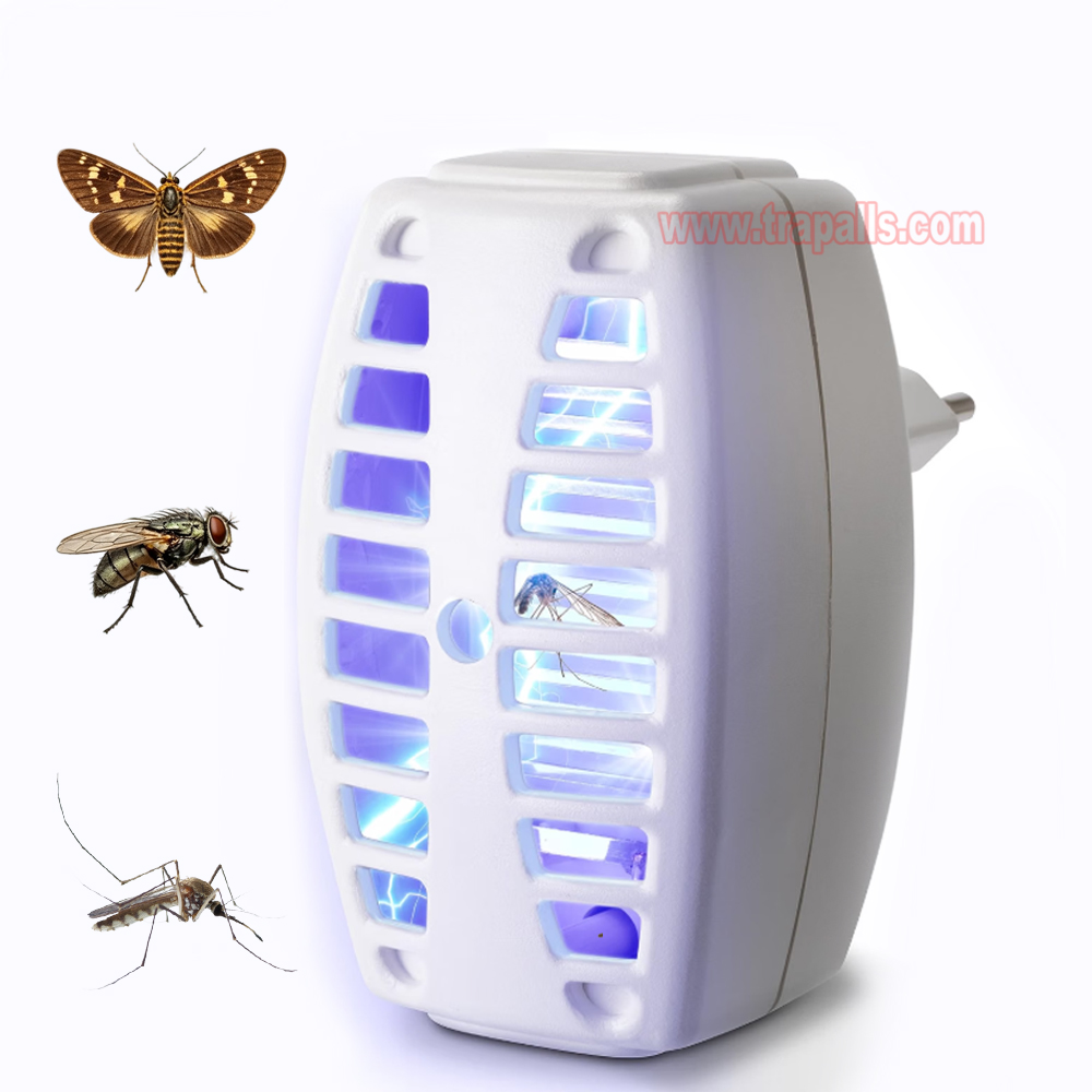 Indoor Home Plug-in Electric Bug Zapper with 600V Grid Portable 365nm UV LED Mosquito Killer Lamp - Image 9