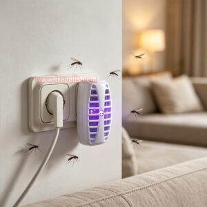 Indoor Home Plug-in Electric Bug Zapper with 600V Grid Portable 365nm UV LED Mosquito Killer Lamp - Image 10