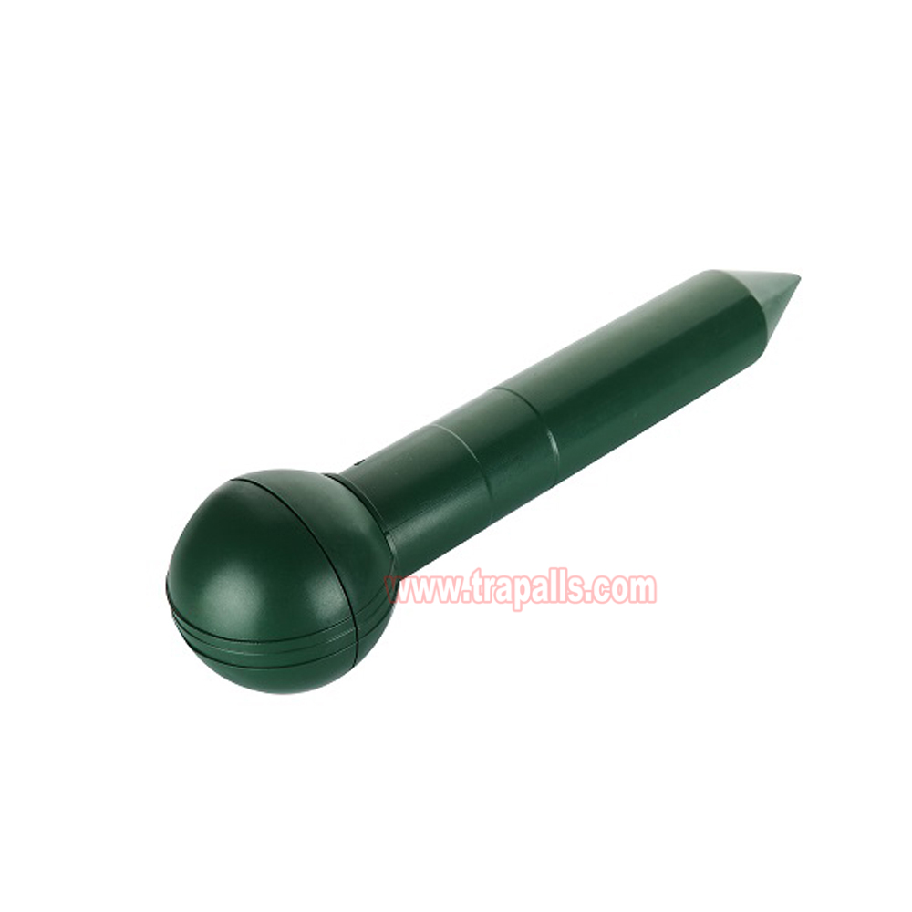 Outdoor Waterproof Battery Powered Intermittent Vibration Gopher Vole Repellent Ultrasonic Mole Repeller - Image 2