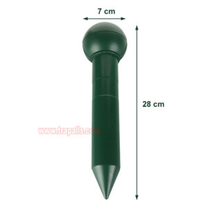 Outdoor Waterproof Battery Powered Intermittent Vibration Gopher Vole Repellent Ultrasonic Mole Repeller - Image 3