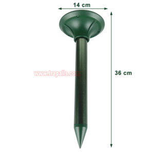 Outdoor Waterproof Solar Smart Variable Frequency Gopher Vole Snake Deterrent Ultrasonic Mole Repeller - Image 3