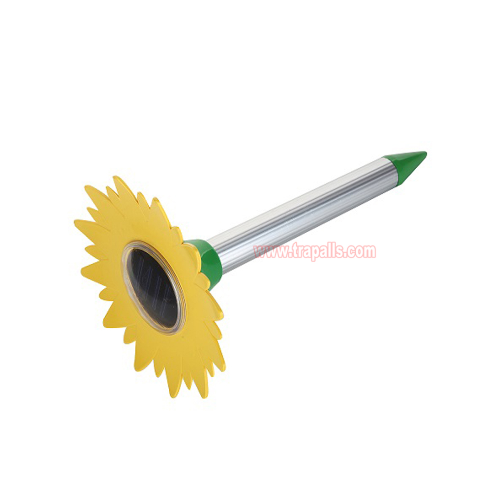 Outdoor Waterproof Battery Powered Intermittent Vibration Gopher Vole Repellent Ultrasonic Mole Repeller - Image 2