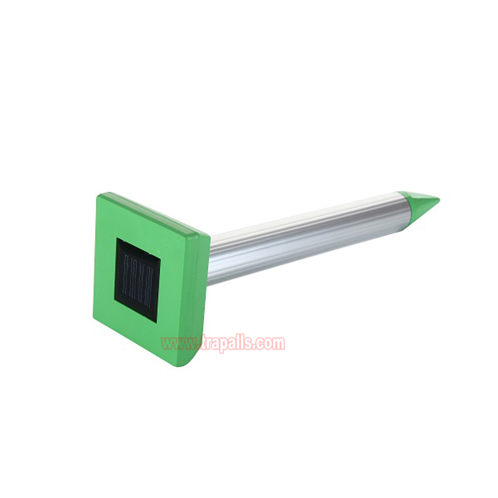 Outdoor Waterproof Solar Variable Frequency Gopher Vole Snake Deterrent Ultrasonic Mole Repeller - Image 2