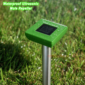 Outdoor Waterproof Solar Variable Frequency Gopher Vole Snake Deterrent Ultrasonic Mole Repeller - Image 8