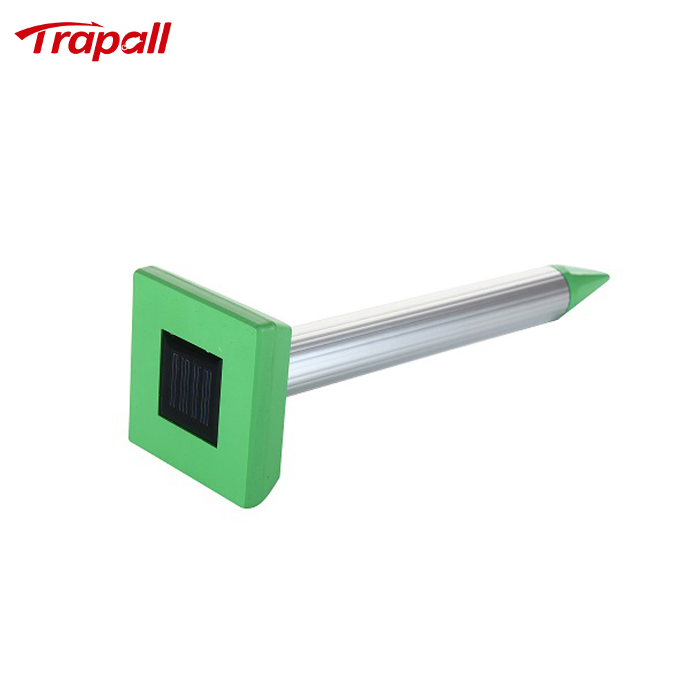 Outdoor Waterproof Solar Variable Frequency Gopher Vole Snake Deterrent Ultrasonic Mole Repeller