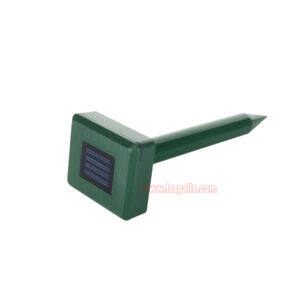 Outdoor Waterproof Solar Powered Anti Gopher Vole Deterrent Ultrasonic Mole Repeller - Image 2