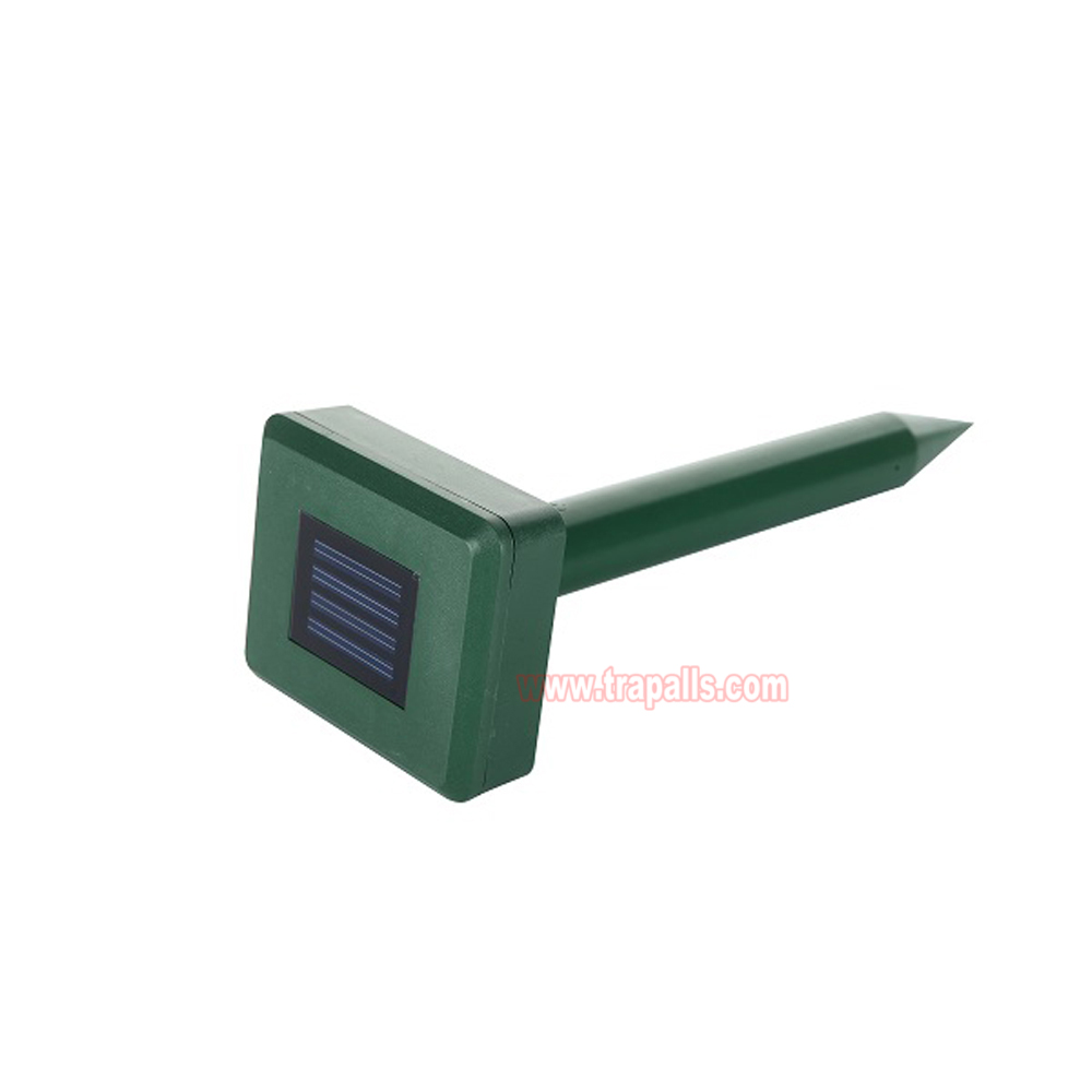 Outdoor Waterproof Solar Powered Anti Gopher Vole Deterrent Ultrasonic Mole Repeller - Image 2