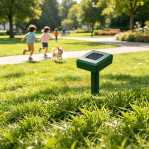 Outdoor Waterproof Solar Powered Anti Gopher Vole Deterrent Ultrasonic Mole Repeller - Image 16