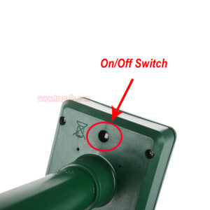 Outdoor Waterproof Solar Powered Anti Gopher Vole Deterrent Ultrasonic Mole Repeller - Image 7