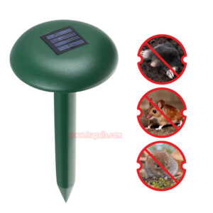Outdoor Garden Waterproof Eco-friendly Solar Powered Snake Control Gopher Vole Deterrent Ultrasonic Mole Repeller - Image 12
