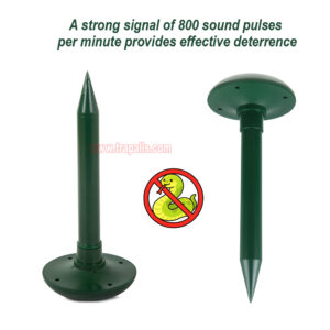 Outdoor Garden Waterproof Eco-friendly Solar Powered Snake Control Gopher Vole Deterrent Ultrasonic Mole Repeller - Image 5