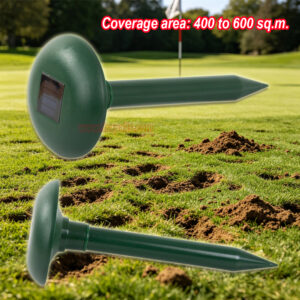 Outdoor Garden Waterproof Eco-friendly Solar Powered Snake Control Gopher Vole Deterrent Ultrasonic Mole Repeller - Image 6