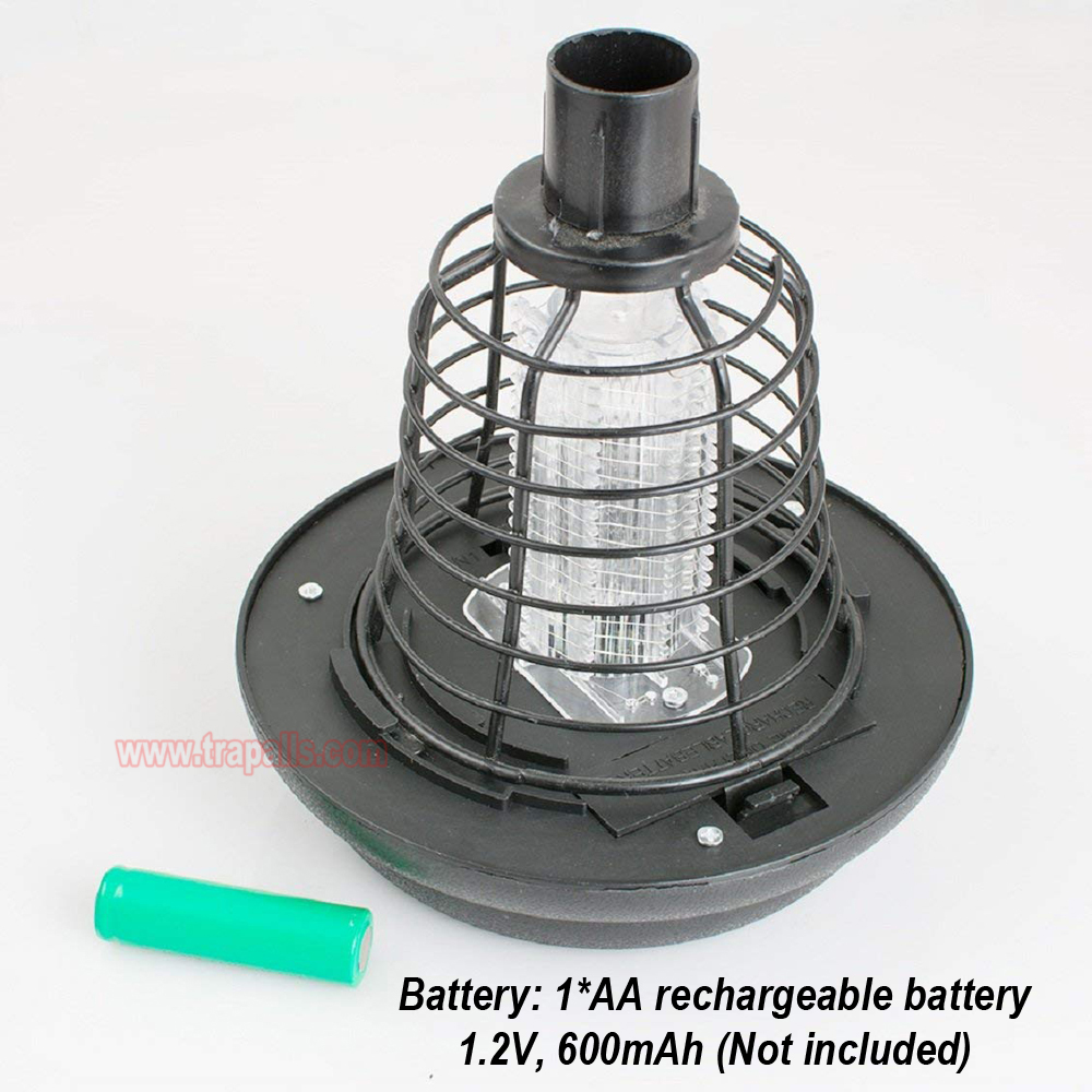 Outdoor Garden Waterproof Solar Bug Zapper UV LED Light Electric Fly Pest Killer Mosquito Killer Lamp - Image 12