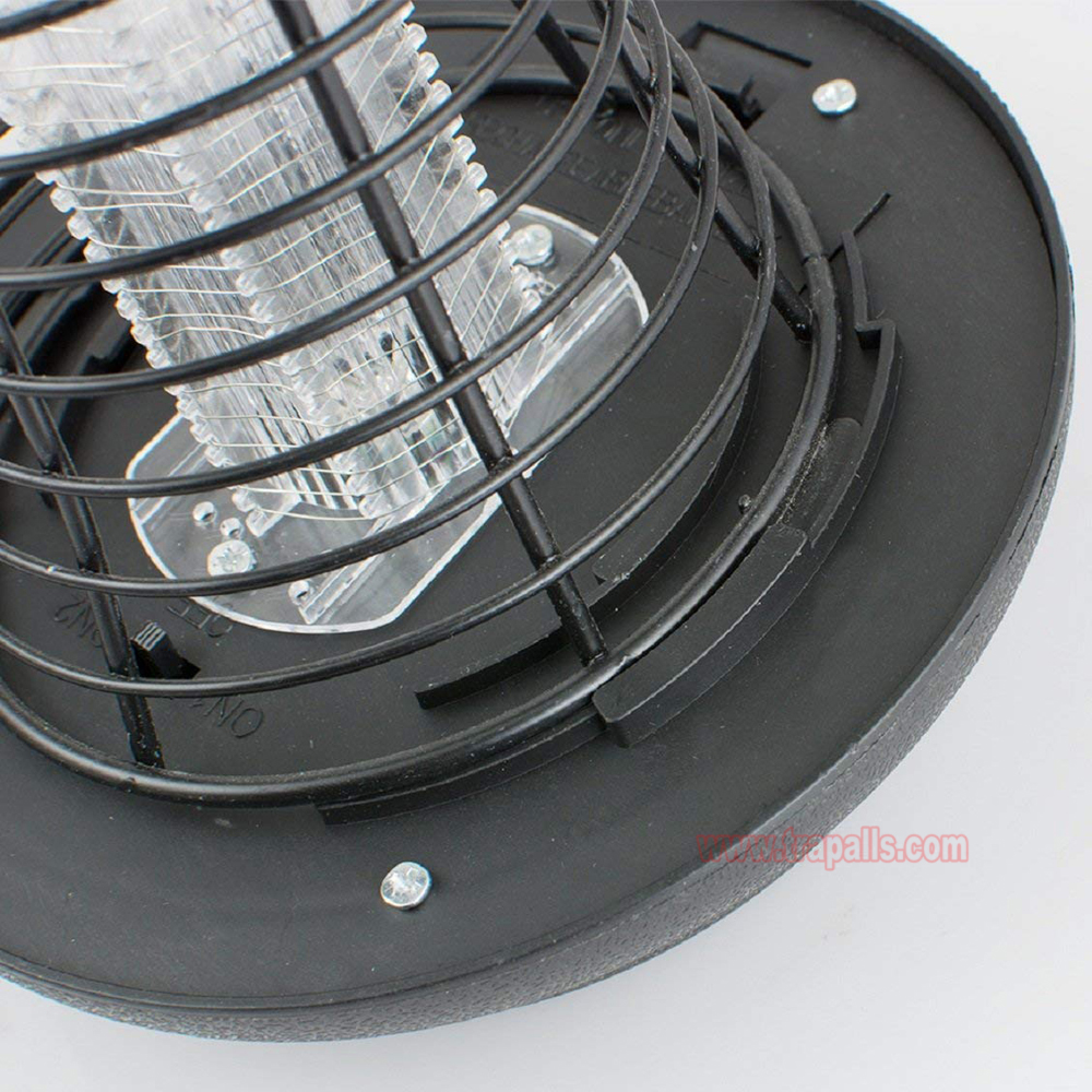 Outdoor Garden Waterproof Solar Bug Zapper UV LED Light Electric Fly Pest Killer Mosquito Killer Lamp - Image 10