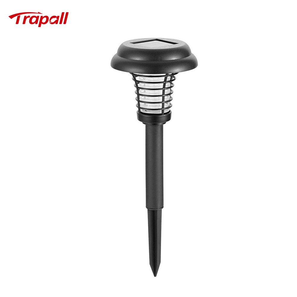 Outdoor Garden Waterproof Solar Bug Zapper UV LED Light Electric Fly Pest Killer Mosquito Killer Lamp