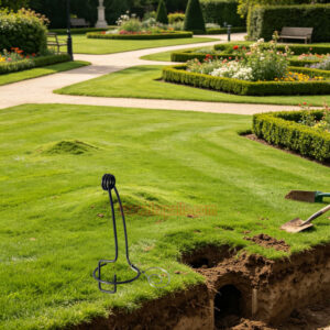 Outdoor Garden Underground Tunnel Rust Resistant Sensitive Spiral Trigger Vole Catcher Mole Trap - Image 12
