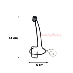 Outdoor Garden Underground Tunnel Rust Resistant Sensitive Spiral Trigger Vole Catcher Mole Trap - Image 3