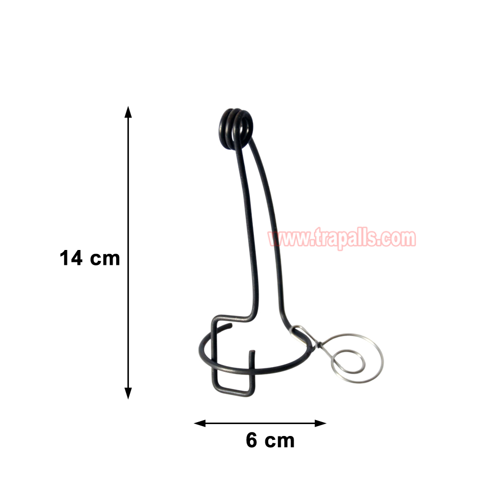Outdoor Garden Underground Tunnel Rust Resistant Sensitive Spiral Trigger Vole Catcher Mole Trap - Image 3