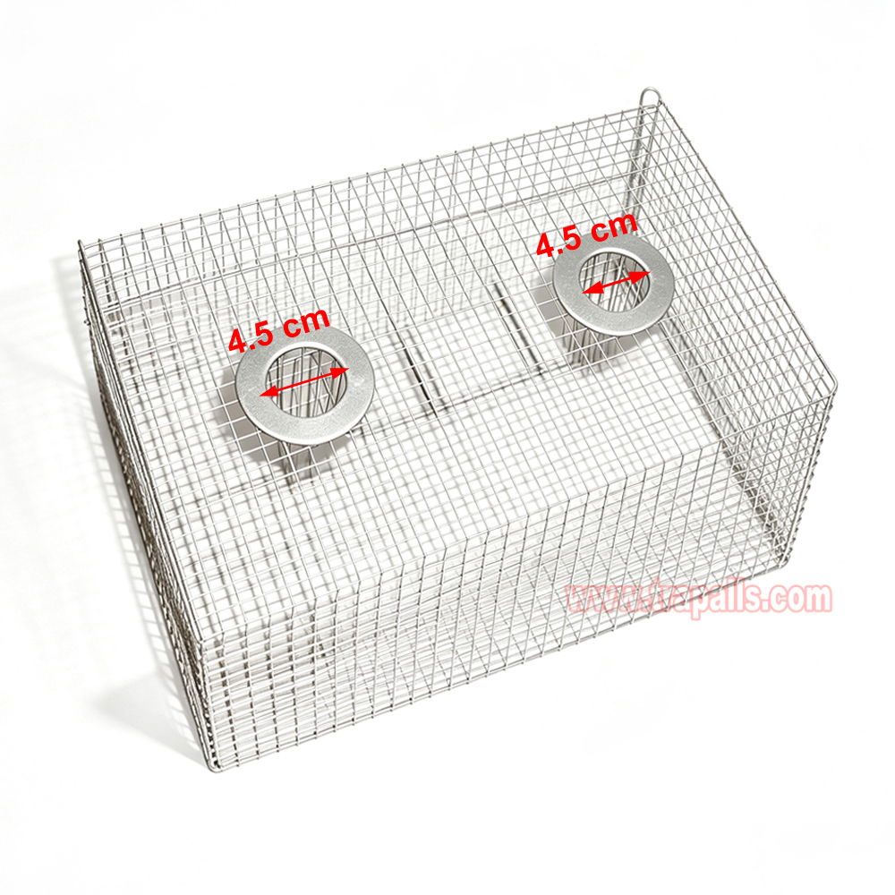 Indoor Warehouse Humane Escape-Proof Design Dual-Entry Access Rodent Control Multi-Catch Live Mouse Trap Cage - Image 3