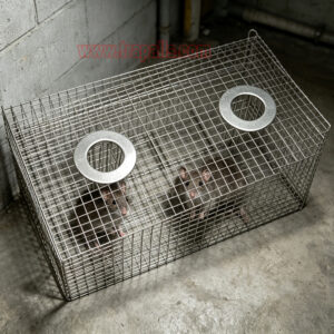 Indoor Warehouse Humane Escape-Proof Design Dual-Entry Access Rodent Control Multi-Catch Live Mouse Trap Cage - Image 9