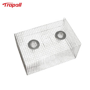 Indoor Warehouse Humane Escape-Proof Design Dual-Entry Access Rodent Control Multi-Catch Live Mouse Trap Cage