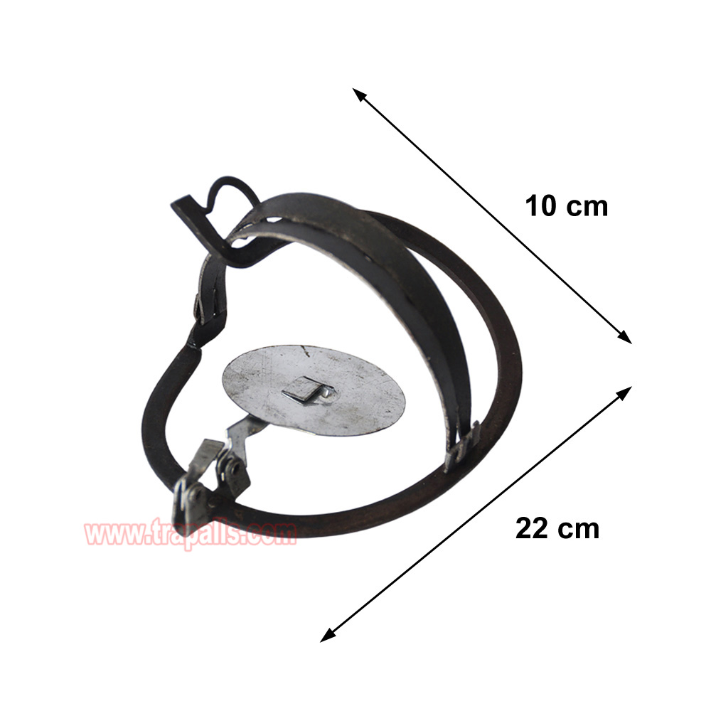 Wildlife Lawn Sensitivity Pedal Trigger Rodent Control Mouse Snap Trap Metal Rabbit Trap - Image 3