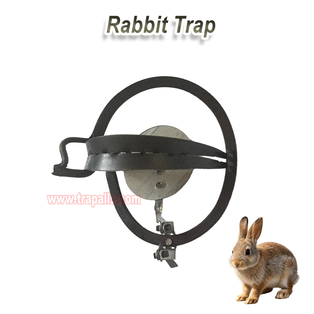 Wildlife Lawn Sensitivity Pedal Trigger Rodent Control Mouse Snap Trap Metal Rabbit Trap - Image 7