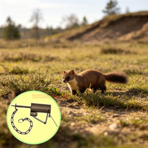 Outdoor Garden Pet Safe and Friendly Muskrat Catcher Rust Resistant Racoon Trap - Image 11