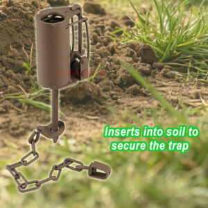 Outdoor Garden Pet Safe and Friendly Muskrat Catcher Rust Resistant Racoon Trap - Image 12