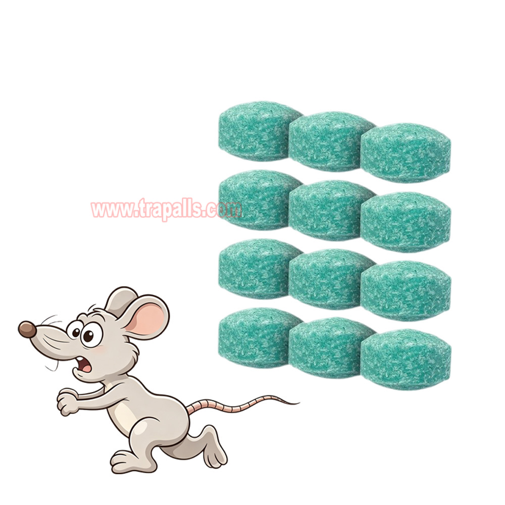 Indoor Outdoor Safe Non-Toxic Natural Peppermint Oil Rodent Repellent Tablets Mouse Repellent Balls - Image 2