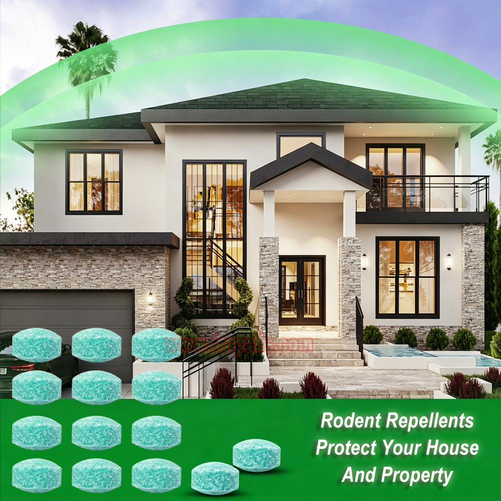 Indoor Outdoor Safe Non-Toxic Natural Peppermint Oil Rodent Repellent Tablets Mouse Repellent Balls - Image 10