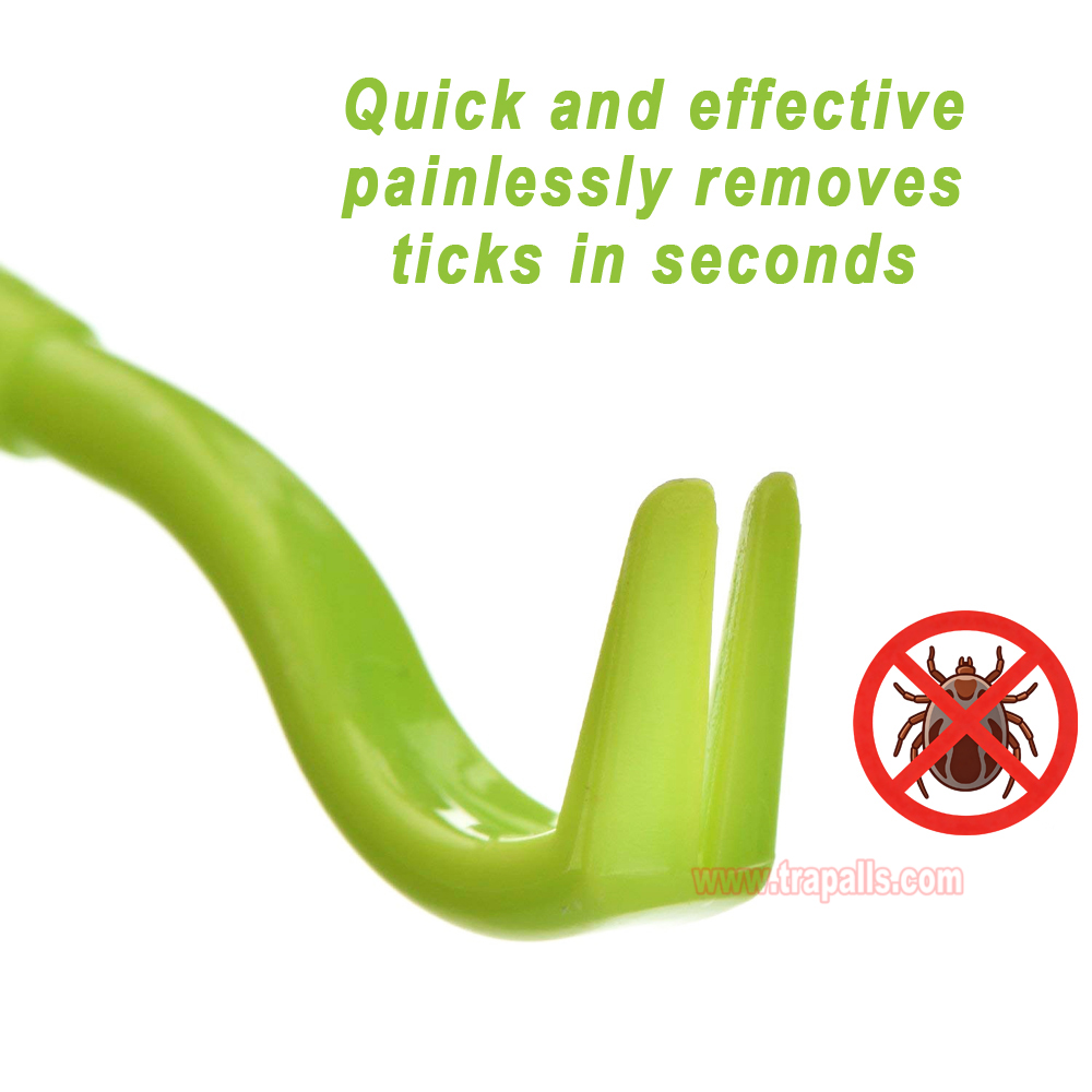 Indoor Outdoor Safe and Pain Free Tick Puller for Dog Cat Horse Human Tick Remover Tool - Image 5