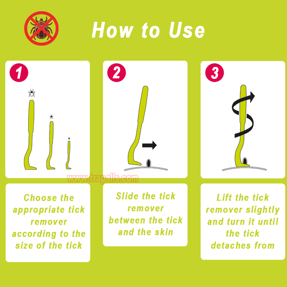 Indoor Outdoor Safe and Pain Free Tick Puller for Dog Cat Horse Human Tick Remover Tool - Image 6