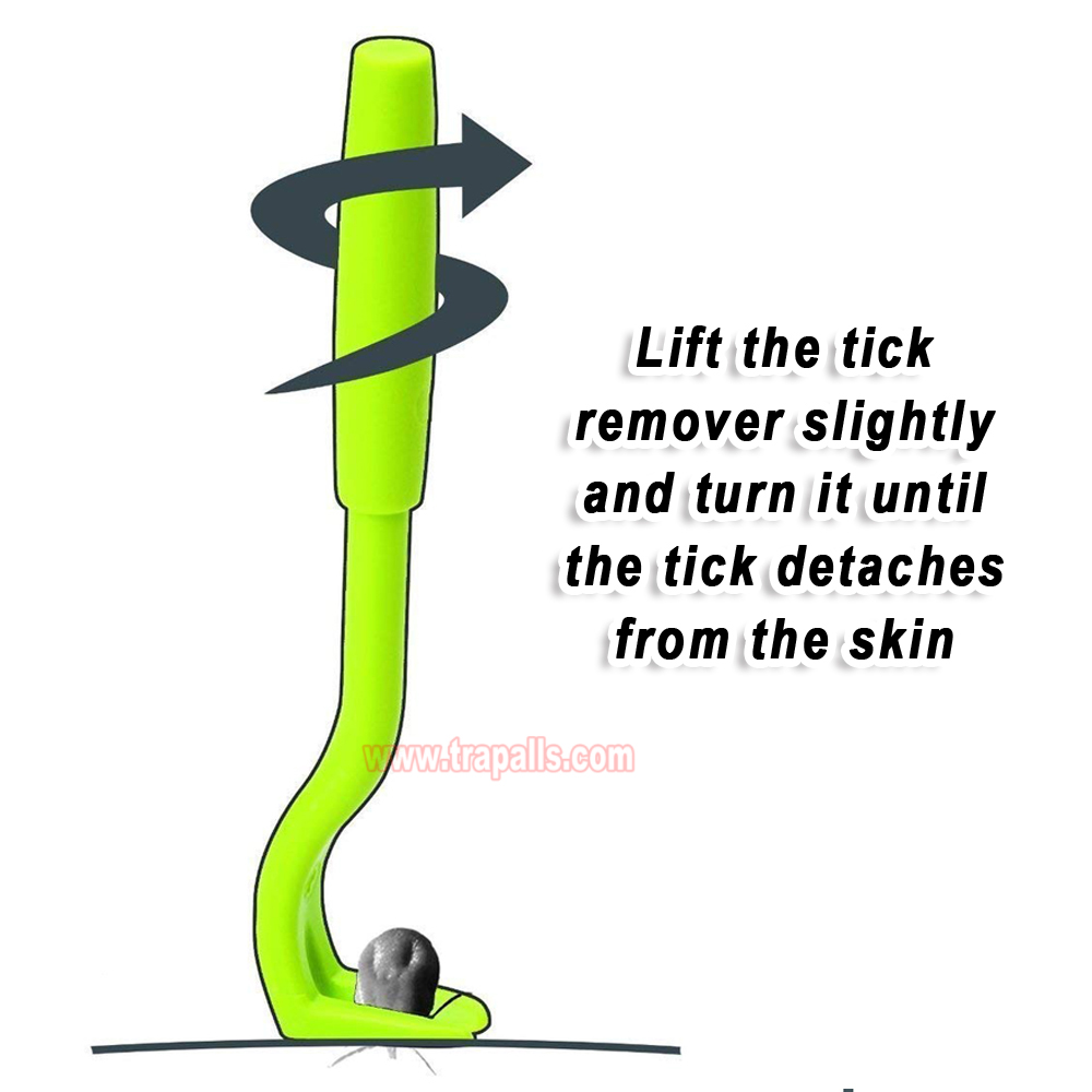 Indoor Outdoor Safe and Pain Free Tick Puller for Dog Cat Horse Human Tick Remover Tool - Image 8