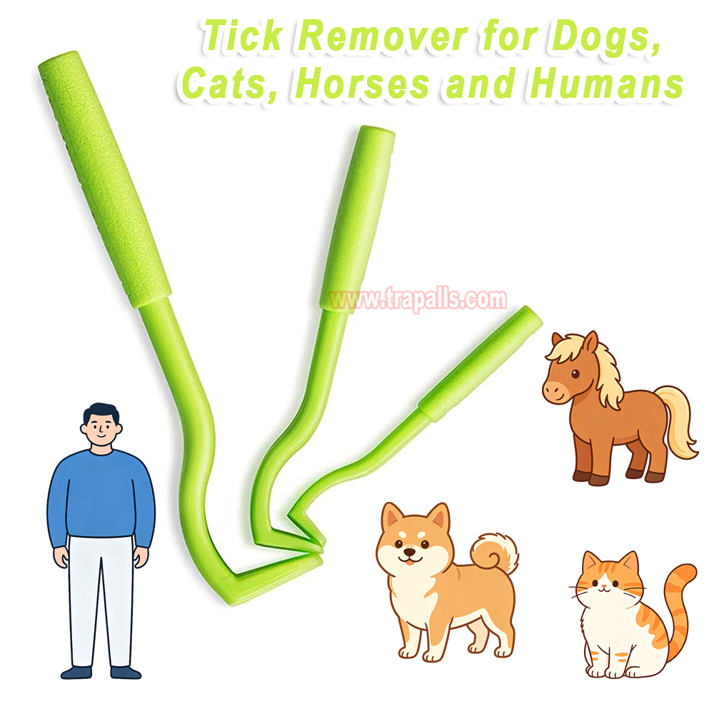Indoor Outdoor Safe and Pain Free Tick Puller for Dog Cat Horse Human Tick Remover Tool - Image 9