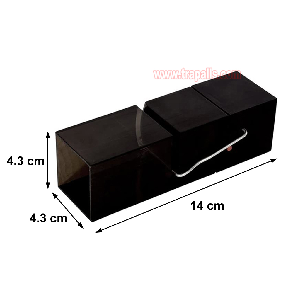 Indoor Wholesale Safe for Pets and Kids Reusable Plastic Rodent Control Catcher Tunnel Mouse Trap - Image 3
