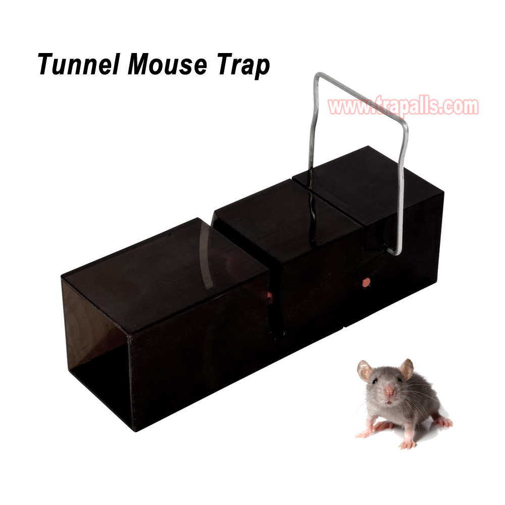 Indoor Wholesale Safe for Pets and Kids Reusable Plastic Rodent Control Catcher Tunnel Mouse Trap - Image 5