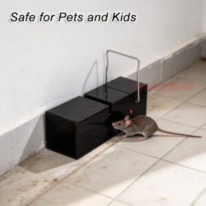 Indoor Wholesale Safe for Pets and Kids Reusable Plastic Rodent Control Catcher Tunnel Mouse Trap - Image 7