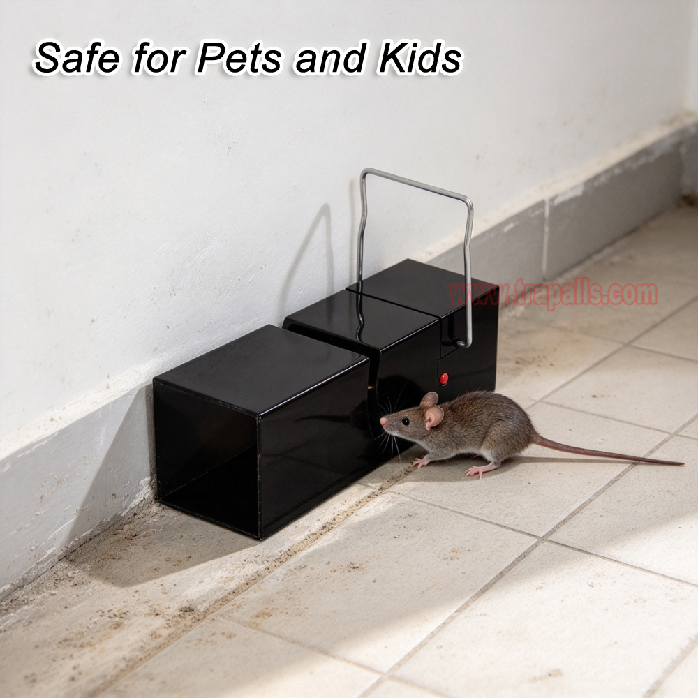Indoor Wholesale Safe for Pets and Kids Reusable Plastic Rodent Control Catcher Tunnel Mouse Trap - Image 7