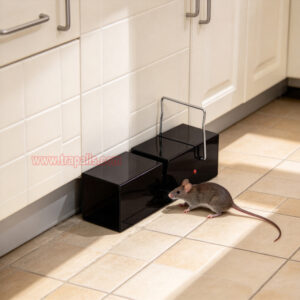 Indoor Wholesale Safe for Pets and Kids Reusable Plastic Rodent Control Catcher Tunnel Mouse Trap - Image 8