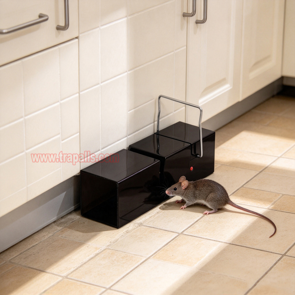 Indoor Wholesale Safe for Pets and Kids Reusable Plastic Rodent Control Catcher Tunnel Mouse Trap - Image 8