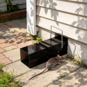 Indoor Wholesale Safe for Pets and Kids Reusable Plastic Rodent Control Catcher Tunnel Mouse Trap - Image 9