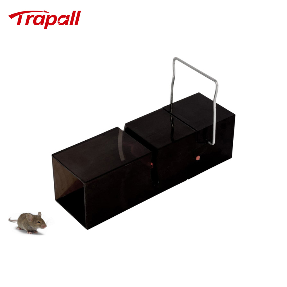 Indoor Wholesale Safe for Pets and Kids Reusable Plastic Rodent Control Catcher Tunnel Mouse Trap