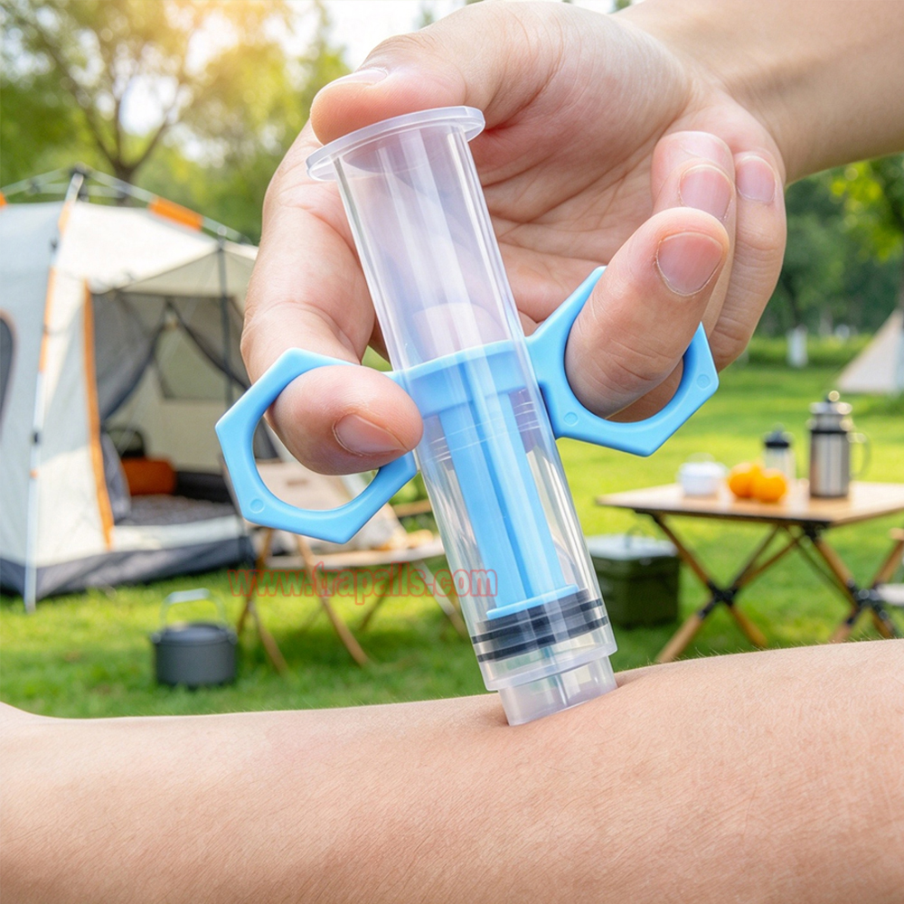 Outdoor Safety Pipette Extractor Pump First Aid Kit Suck Out Snake Venom Insect Mosquito Bite Suction Tool - Image 12