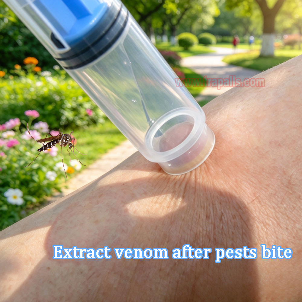 Outdoor Safety Pipette Extractor Pump First Aid Kit Suck Out Snake Venom Insect Mosquito Bite Suction Tool - Image 7