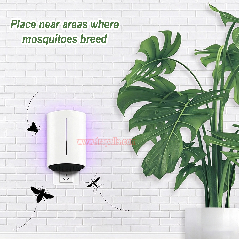 Indoor Home Plug-in UV Light Bug Zapper Sticky Flying Insect Trap Glue Board Mosquito Killer Lamp - Image 15