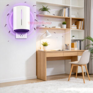 Indoor Home Plug-in UV Light Bug Zapper Sticky Flying Insect Trap Glue Board Mosquito Killer Lamp - Image 20