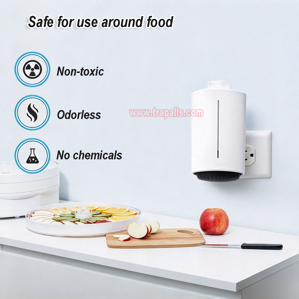 Indoor Home Plug-in UV Light Bug Zapper Sticky Flying Insect Trap Glue Board Mosquito Killer Lamp - Image 10