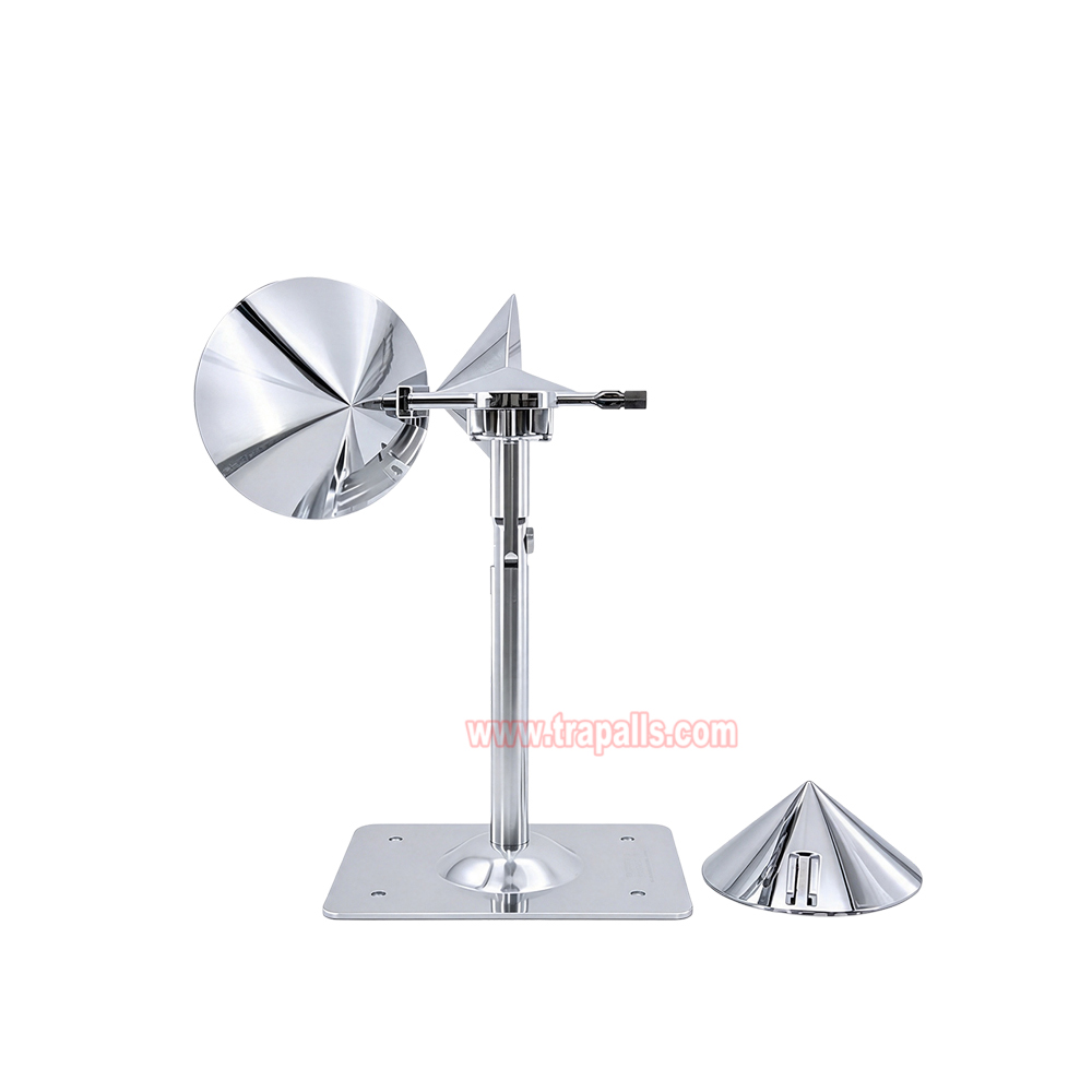 Yard Roof Wind Hybrid Drive Bird Scare Device 180 Degree Rotating Reflective Bird Repeller - Image 2
