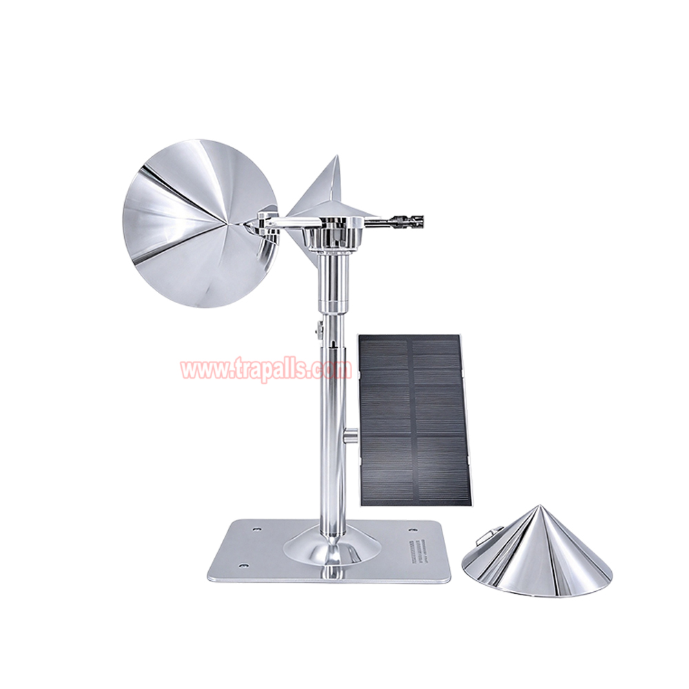 Yard Roof Solar Charging Wind Hybrid Drive Bird Scare Device 180 Degree Rotating Reflective Bird Repeller - Image 2